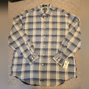 NEW Nautica long sleeve plaid shirt. XL